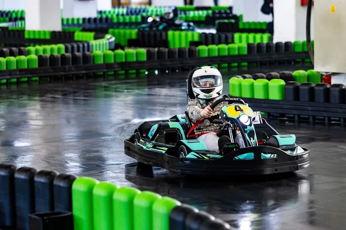 Pistă de karting electric